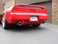 NSX with comptech exhaust and supercharger