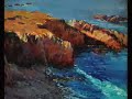 Secluded Cove Painting Demonstration - w Music Secluded Cove Painting Demonstration - w Music