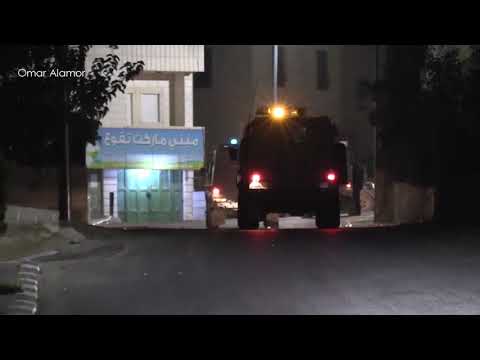بالفيديو :إصابات بالاختناق  خلال مواجهات مع الاحتلال في تقوع شرق بيت لحم 