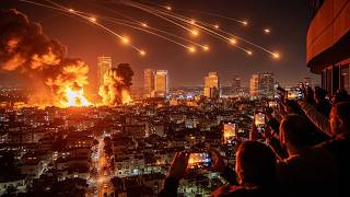 Brutal! Ataques com mísseis balísticos do Irã e do Hezbollah abalam Tel Aviv