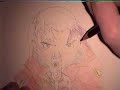 Misato Katsuragi Drawing Misato Katsuragi Drawing