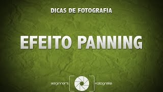 AINDA NÃO CONHECE O EFEITO PANNING???