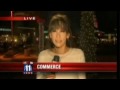 Everything gets crazy in LA- Justin Bieber performing. :P