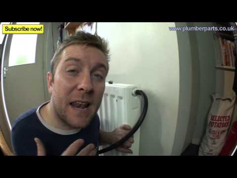 how to bleed central heating system