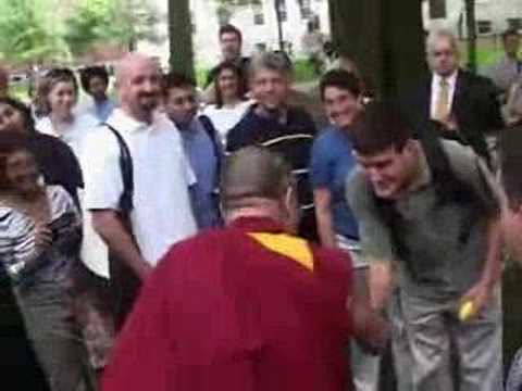 Dalai Lama in Harvard University