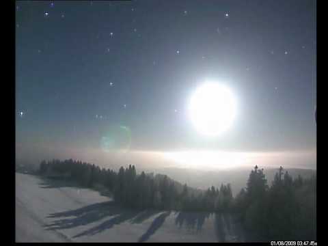 0 El cielo visto desde el monte Gäbris (Suiza)