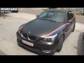 G-Power Hurricane RR BMW M5 800 HP: fueling up and onto Autobahn driven by Gustav