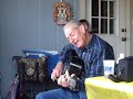 dl menard singing another song at our families annual easter bash!  check this out! singing i'm so lonesome i could cry