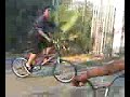 Timmy and Jalani Jumping A Ramp aT hIGHLANDS
