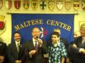 Dr. Lawrence Gonzi and Tonio Borg at the Center