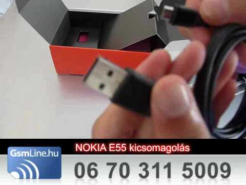 Nokia E55 teszt vide�