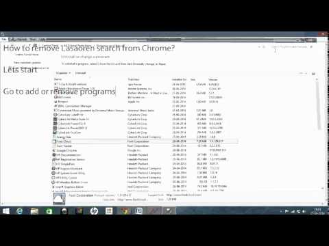 how to remove wse_lasaoren
