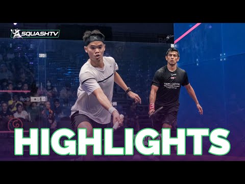 “That’s how GOOD they have to be! ” | Ng v Ghosal | MARIGOLD Singapore Squash Open '22 | RD1