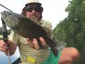 Fishing for smallmouth bass in the Schuylkill River Fishing for smallmouth bass in the Schuylkill River