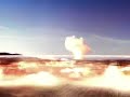 Atomic blast in desert