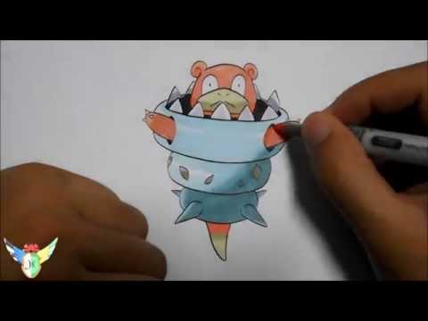 how to draw volcanion