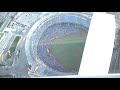 watching a blue jays game from the cn tower, held in the rogers center toronto!!!