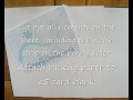 Cardmaking penny slider card tutorial