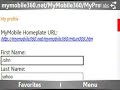 MyMobile360.net-Mobile Media Sharing and Contact Syncing
