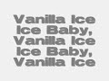 Feat vanilla under pressure ice ice baby - Jedward