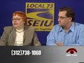Host Joanna Misnik talks to SEIU Illinois State Council Executive Director Jerry Morrison.