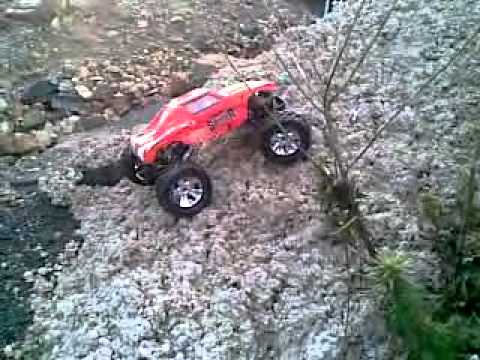 FTX Spyder rock crawling.