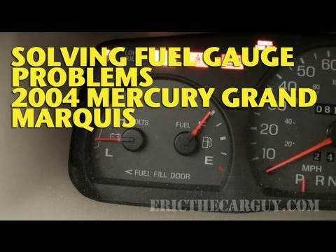 Repairing Fuel Gauge Problems 2004 Mercury Marquis -EricTheCarGuy