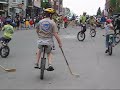 Unicycle Hockey