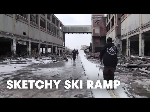 Building the sketchiest ski ramp of all time - Tracing Skylines Movie Segment