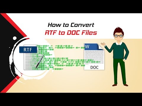 how to turn rtf into doc