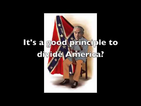 neo Confederate - Ron Paul is trying to resurrect old confederate ideas.