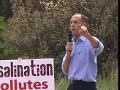 Bob Brown:  this Desalination Plant is a big Mistake