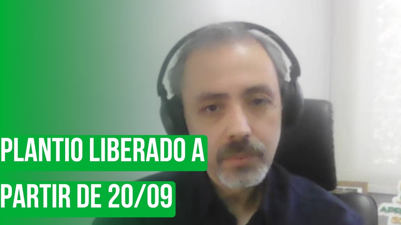 Plantio liberado a partir de 20/09