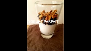 Sample Snack: Yogurt Parfait