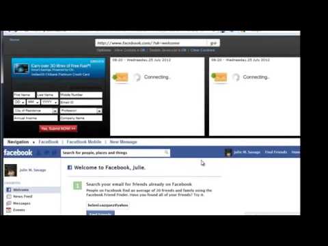 how to login facebook with proxy