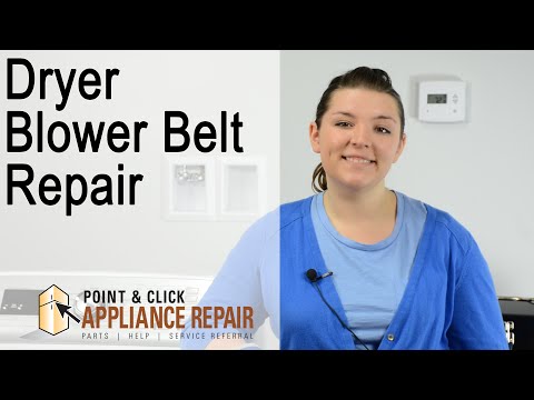 how to replace belt on maytag centennial dryer
