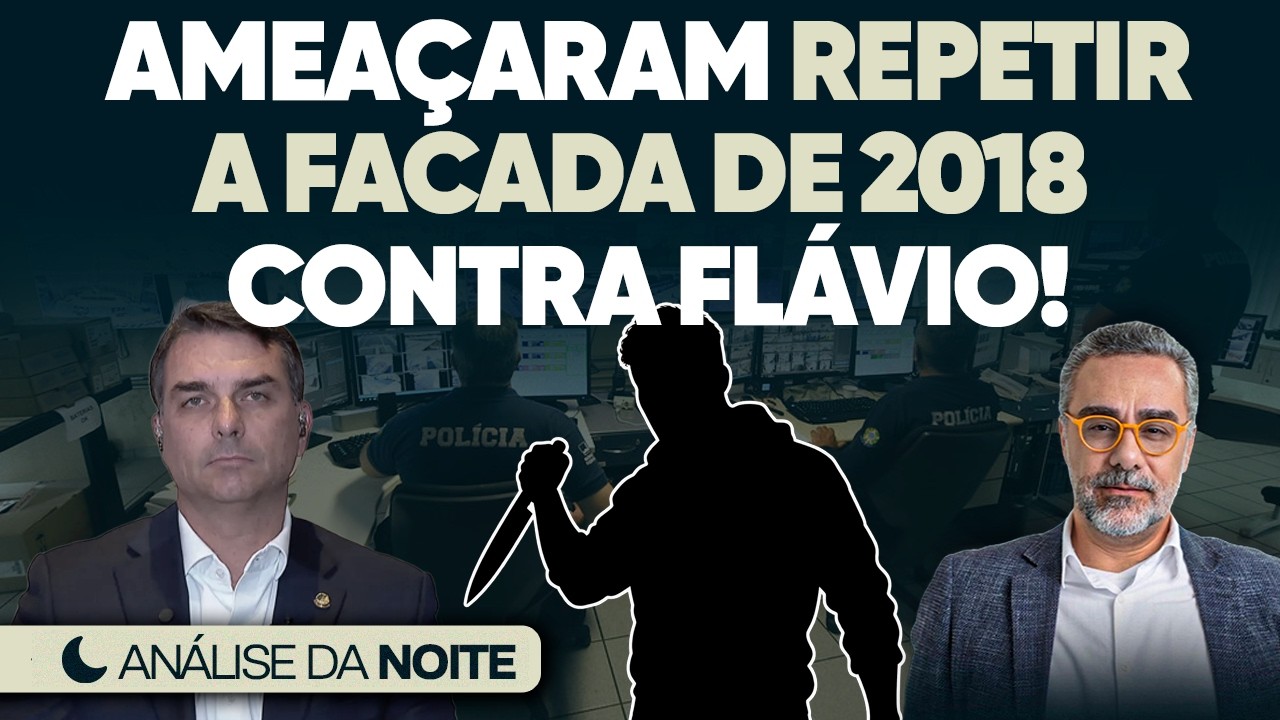 🚨 Flávio Sofre Ameaça de Facada e Homem é Preso: Veja!