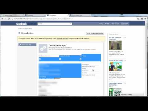 how to make a facebook app
