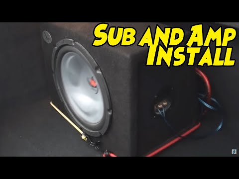 how to fit amplifier in car