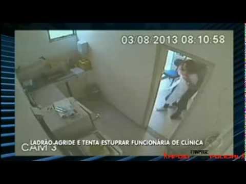 estupro - Visitem nossa fanpage: https://www.facebook.com/pages/Apoio-Policial/411379318897934 O vagabundo fingiu ser paciente em um consultório de dentista e tentou e...