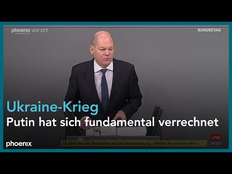 Regierungserklärung von Olaf Scholz (Bundeskanzler, SPD) am 14.12.22