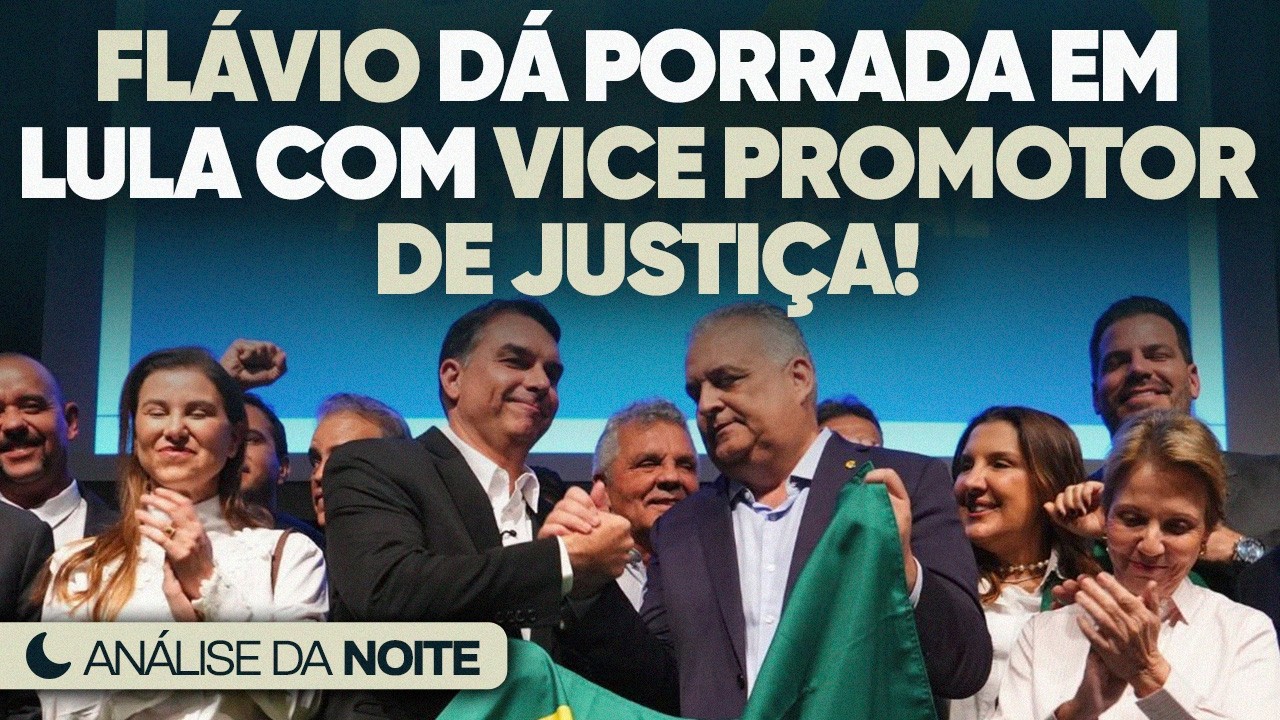 🚨 Flávio Escolhe Vice Linha Dura e do Nordeste: Veja!
