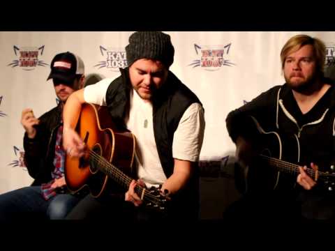 Eli Young Band acoustic performance at KAT 103 Listener lounge