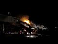 Brand in der Dreifachturnhalle in Marktoberdorf Brand in der Dreifachturnhalle in Marktoberdorf