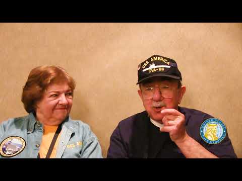 USNM Interview of Richard Vitale Part Five The Commissioning Ceremony of the USS America CVA 66