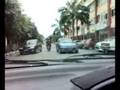 proton satria 1.8 test drift at parking