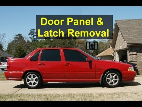 Volvo S70 V70 Door Panel Removal – Door Latch Removal – Auto Repair Series