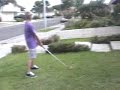 golfing