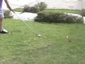 golfing
