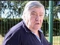 BIZARRE press conference - Montpellier owner squeezes into tight spot then walks out!
